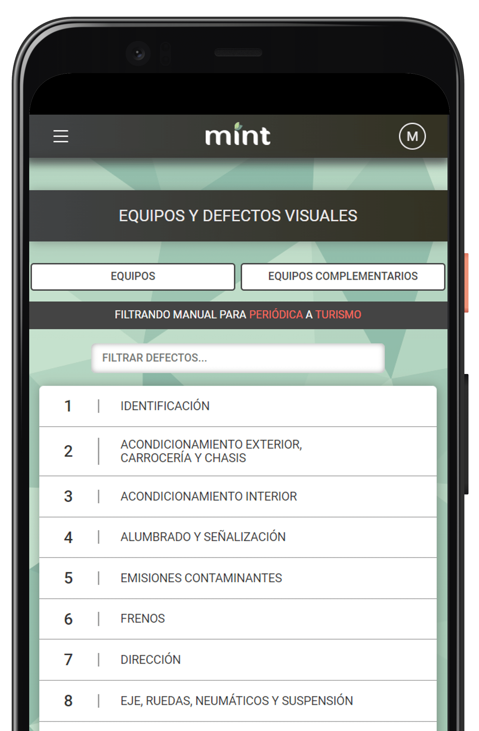 Manual ITV Mockup Mint